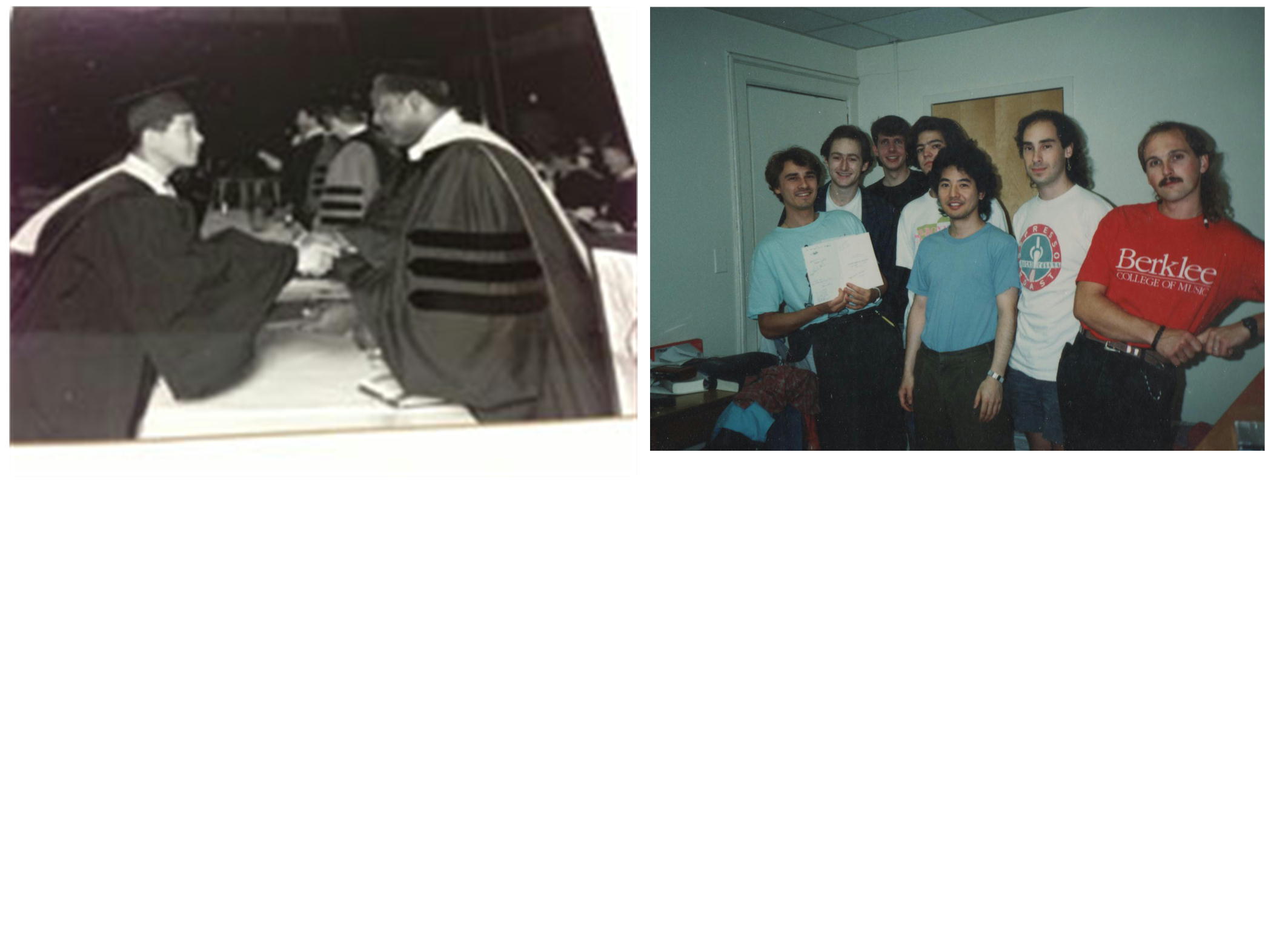二回目のバークリ音大時代の写真